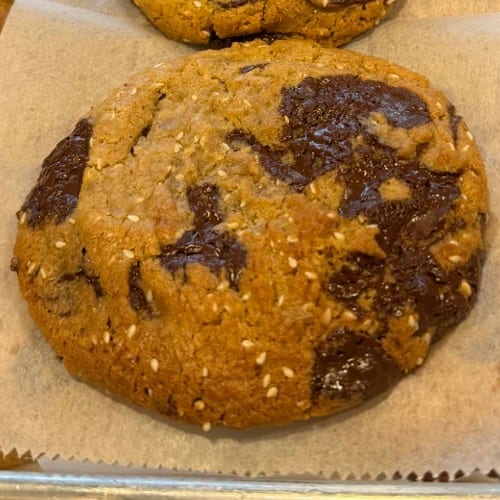 Tahini Chocolate Chunk Cookie-Gluten Free.