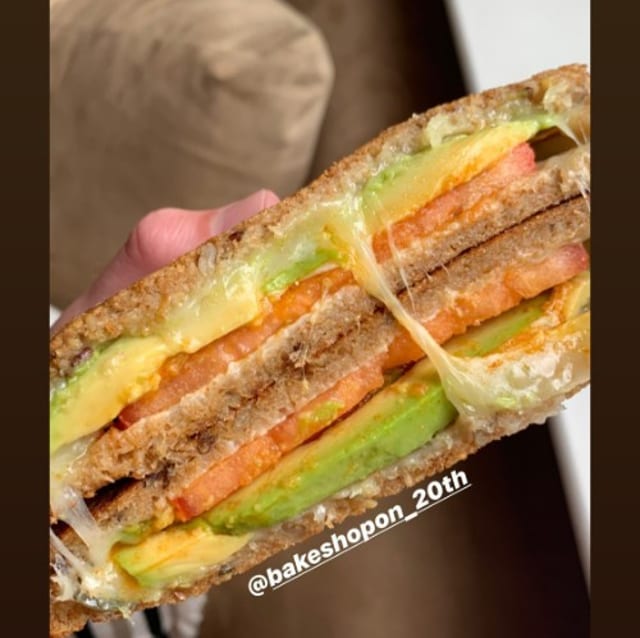 Grilled Cheese Sandwich.