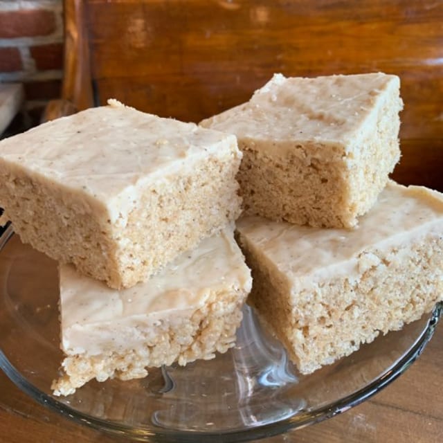 Brown Butter Rice Krispee Treat.